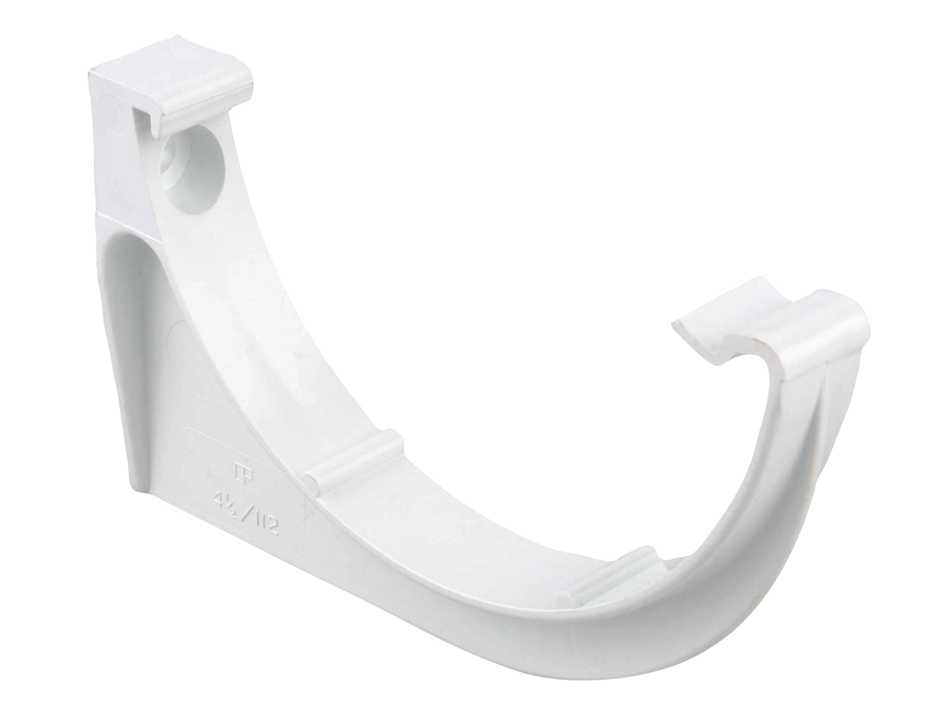 Product image for Osma 0T019W Roundline Gutter Support Bracket 112mm (dia) White