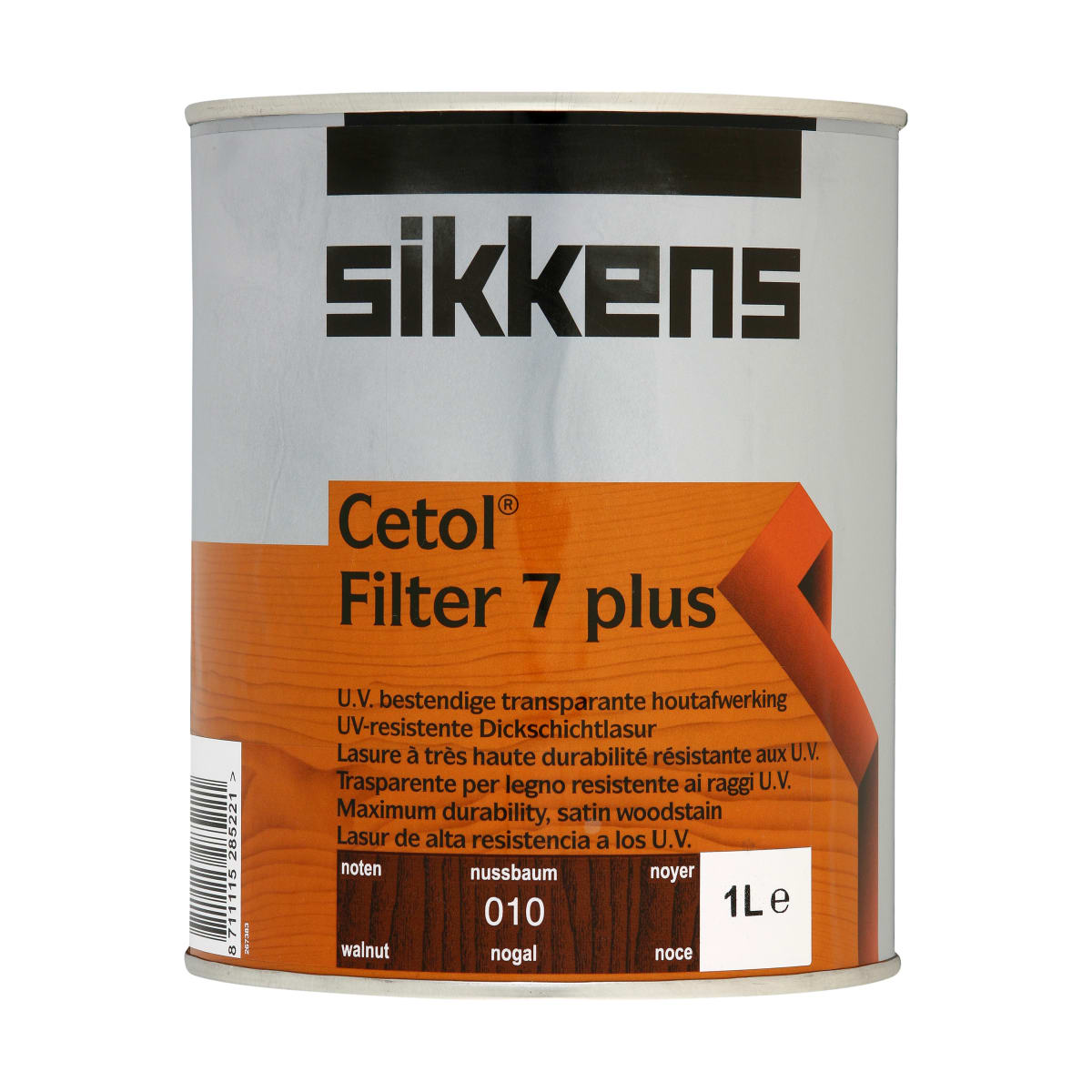 Product image for Sikkens Cetol Filter 7 Plus 1 Litre Walnut
