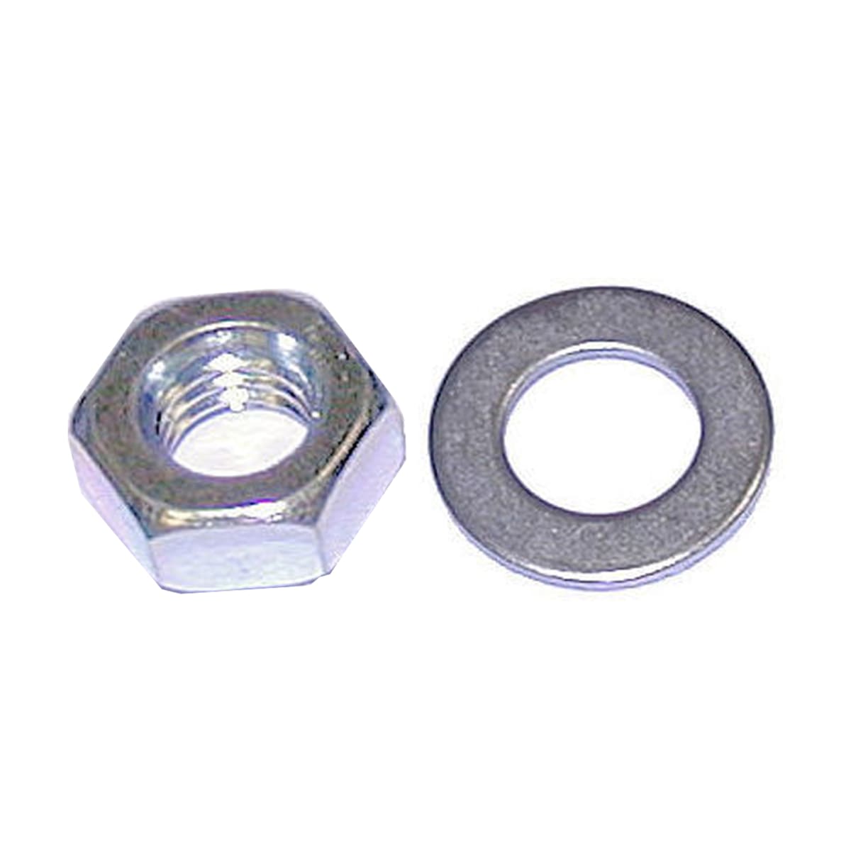 Product image for A Perry No.1719 M24 Hexagon Nuts and Round Washers Zinc Plated