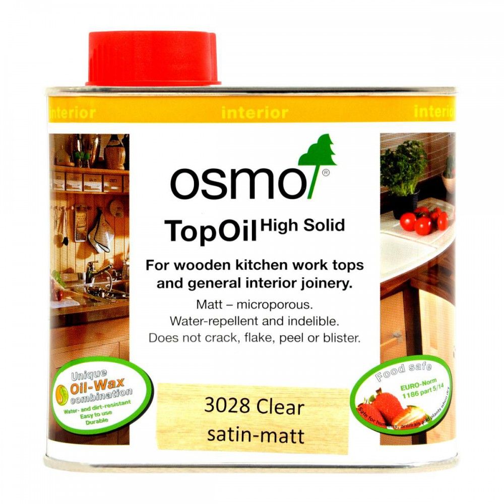 Product image for Osmo Top Oil Satin Clear 500ml