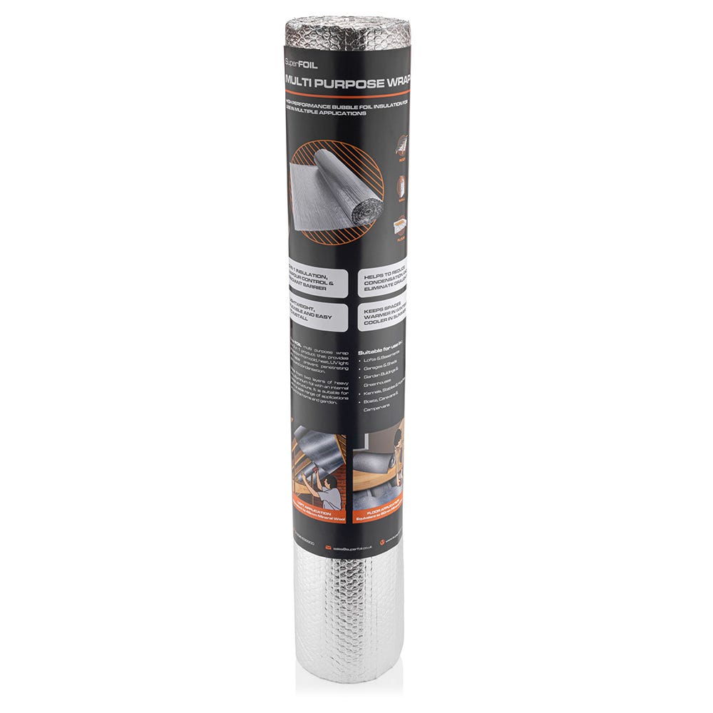Product image for 1000mm x 7m x 3mm SuperFoil Multi Purpose Wrap