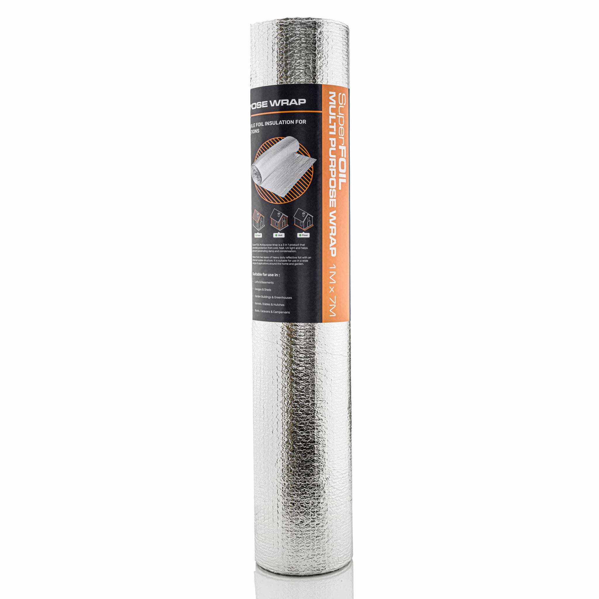 Product image for 1000mm x 7m x 3mm SuperFoil Multi Purpose Wrap
