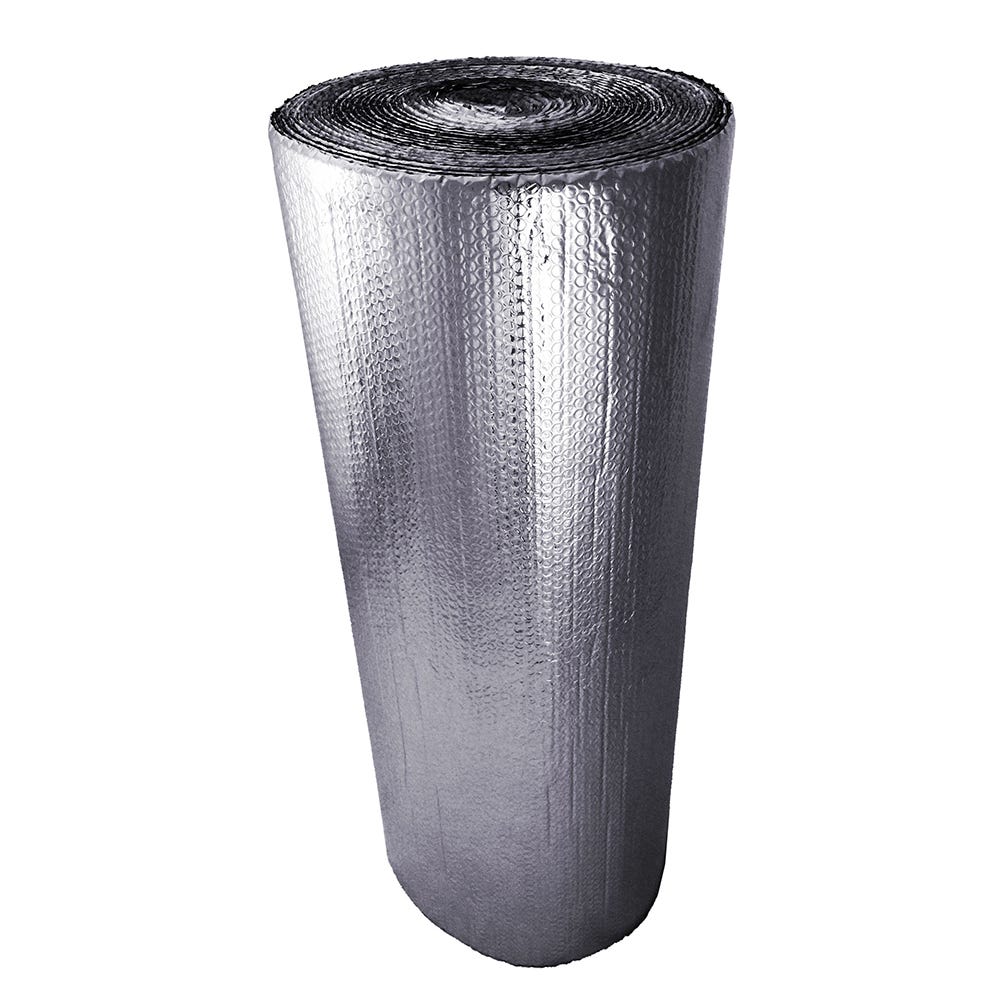 Product image for 1200mm x 25m x 6mm SuperFoil SFBA 2/2 Double Foil Double Bubble Insulation