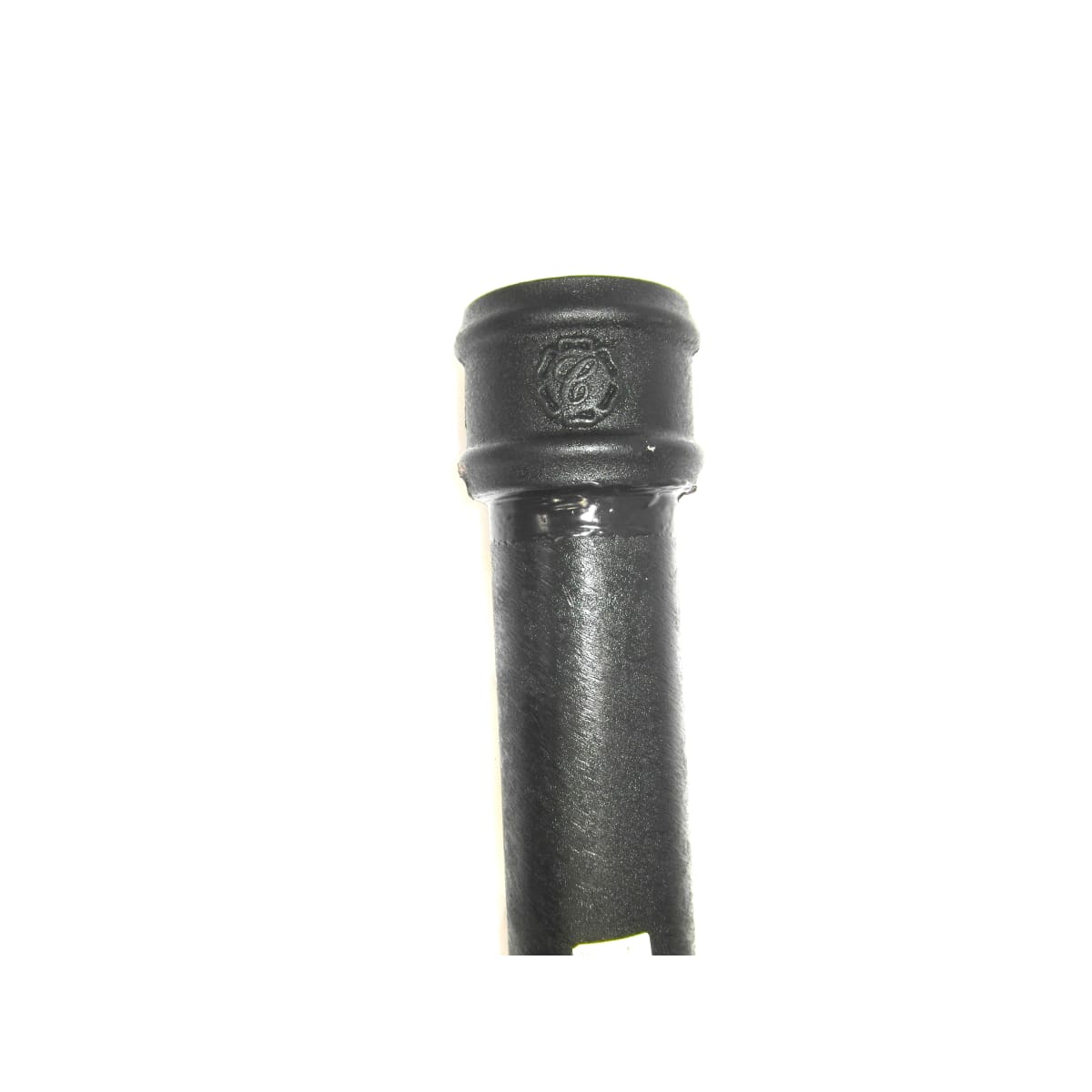 Product image for Classical Single Socket Pipe Eared 65 x 1830mm (Dia x L) Black
