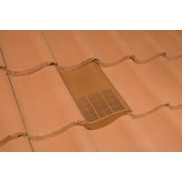 Product image for Klober Profile-Line Double Pantile Tile Vent 418 x 332mm Brown
