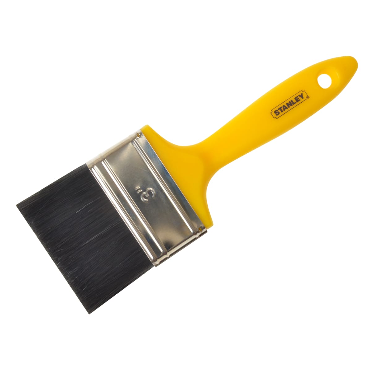 Image of STANLEY Hobby Paint Brush 75mm W Black / Yellow