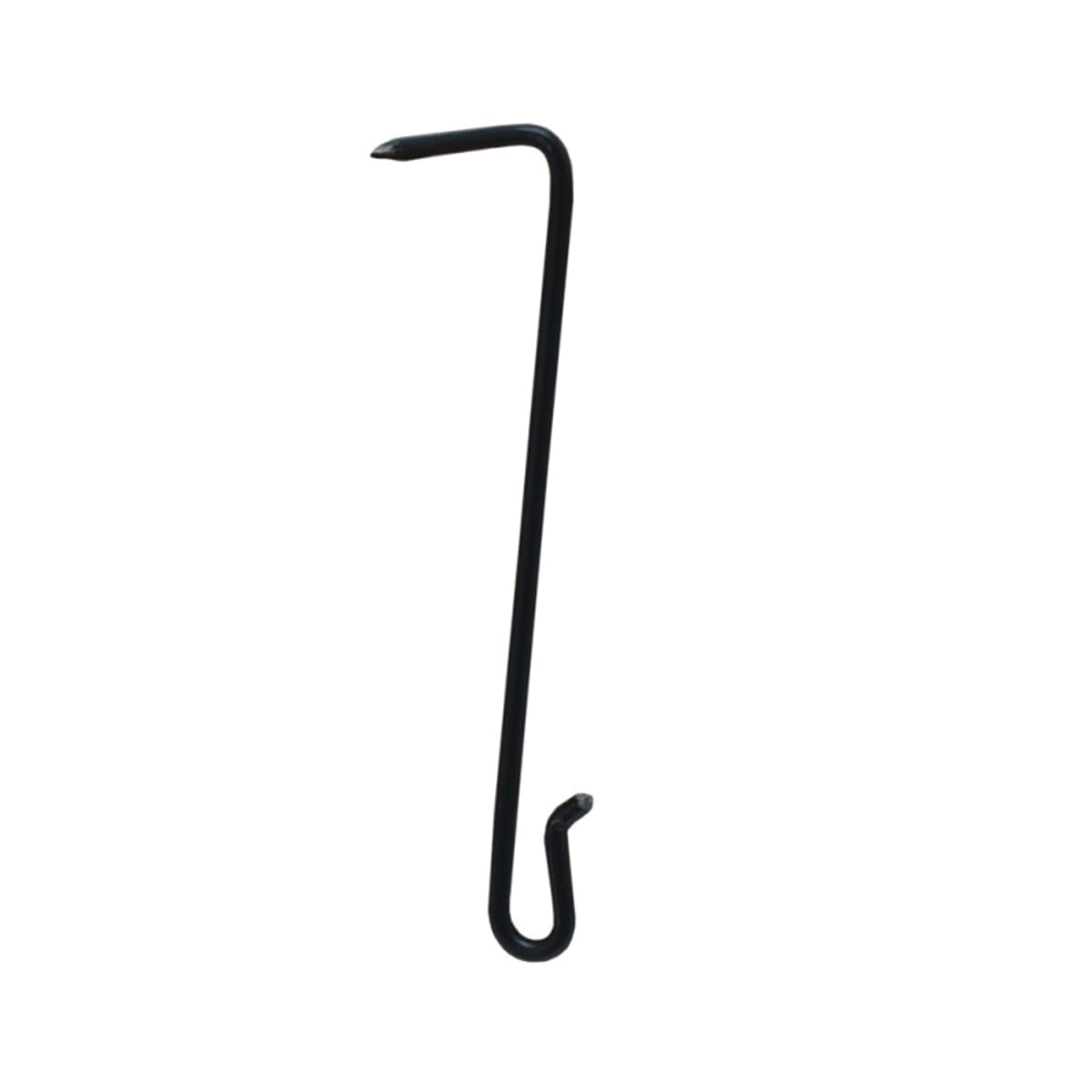 Product image for Spike End Slate Hooks 100mm L Black