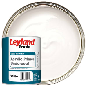 Product image for Leyland Trade Acrylic Primer Undercoat White 750ml