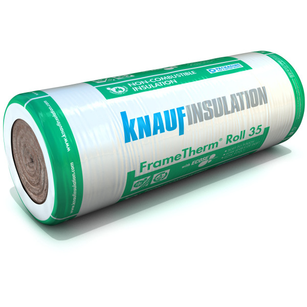 Product image for Knauf Insulation FrameTherm Roll 35 6000mm x 1140mm x 90mm