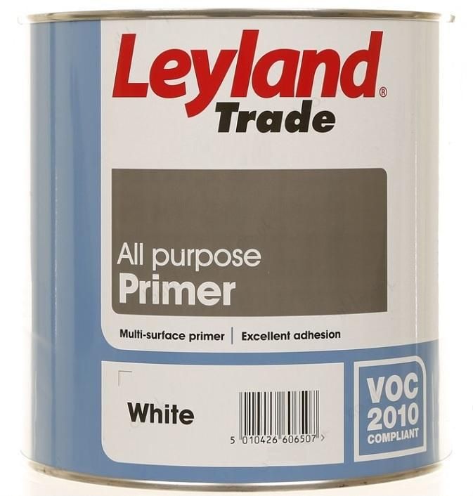 Product image for Leyland Trade All Purpose Primer White 750ml