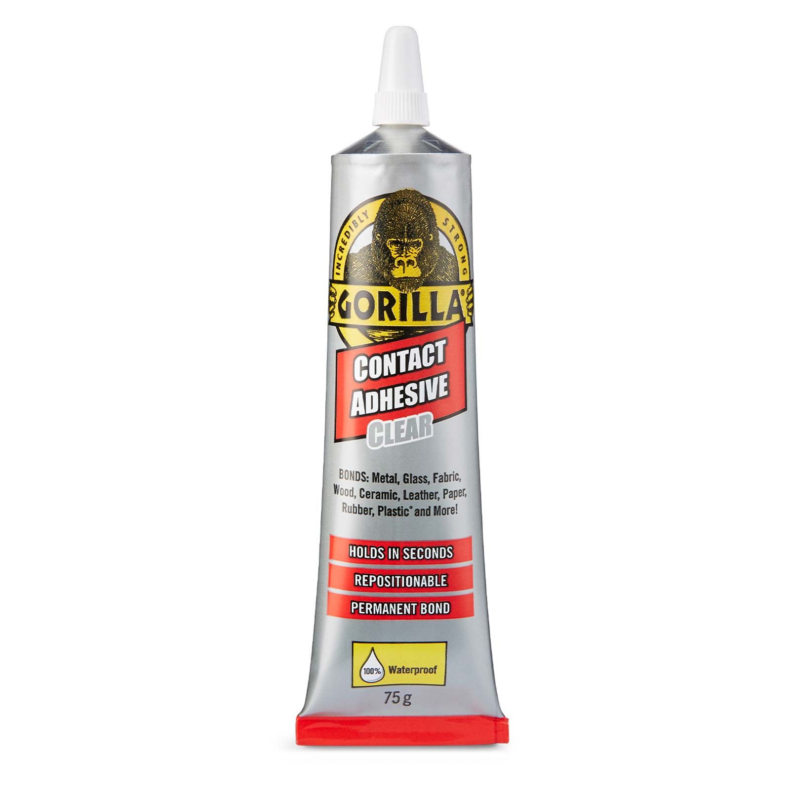Product image for Gorilla Contact Adhesive Clear 75g