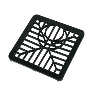 Product image for FloPlast Black 150mm Spare Square Drain Grid