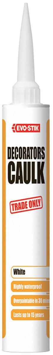 Product image for EVO-STIK Decorators Caulk White 280ml