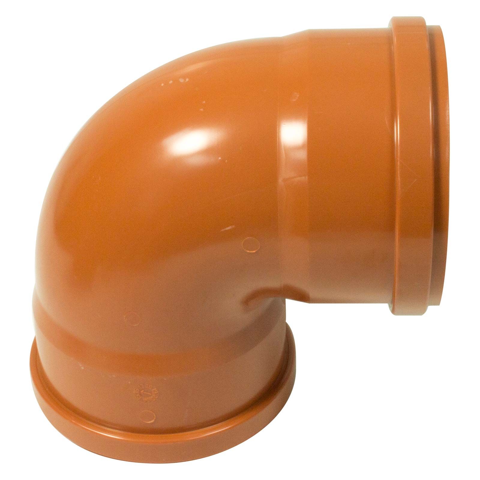 Image of FloPlast 110mm Underground 87.5° Double Socket Rest Bend
