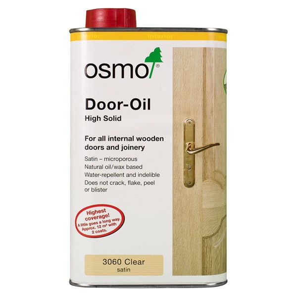 Product image for Osmo Door Oil Satin Clear 1ltr