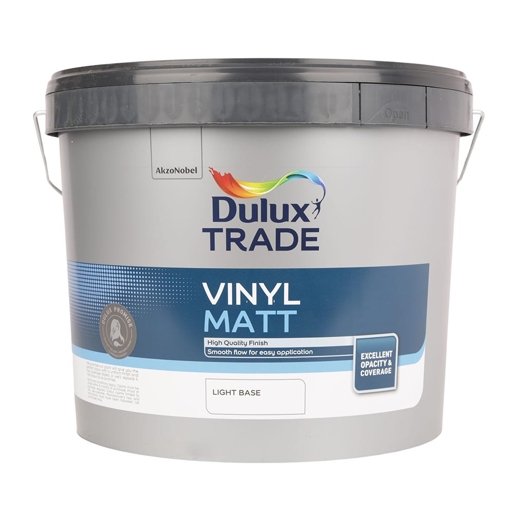 Product image for Dulux Trade Vinyl Matt Custom Mixed Colour 10L