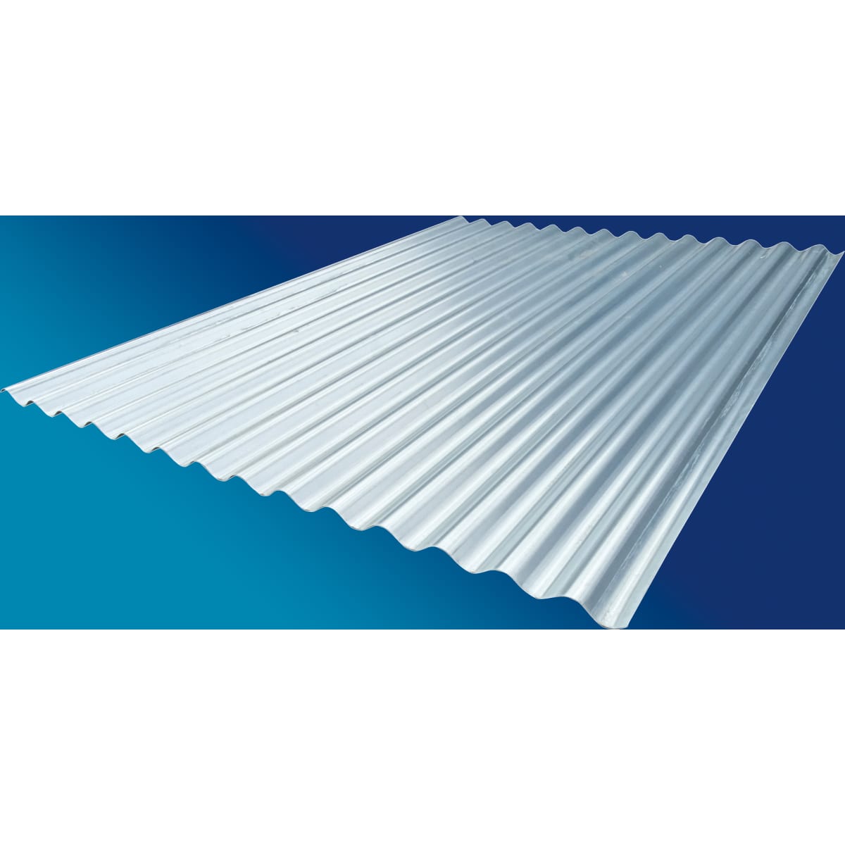 Product image for Corozinc Galvanised Corrugated 8/3 Roof Sheet 660 x 3660 (609.6mm Cover)