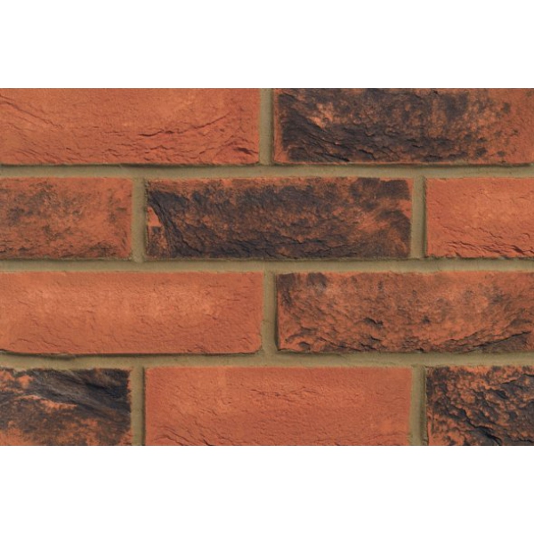 Product image for Forterra Chelsea Smoked Red Stock Facing Brick Pack of 495
