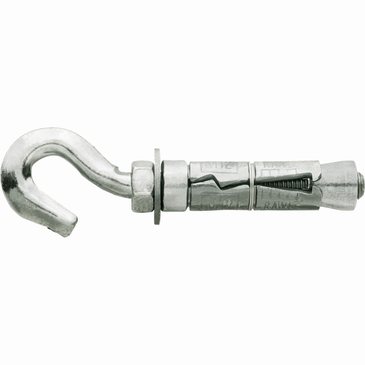 Product image for Rawlplug Hook Bolts M8 Trade 98 x 14mm Pack of 2