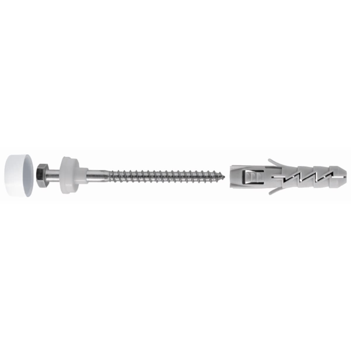 Product image for Rawlplug WC Fixing Kit Zinc Plated