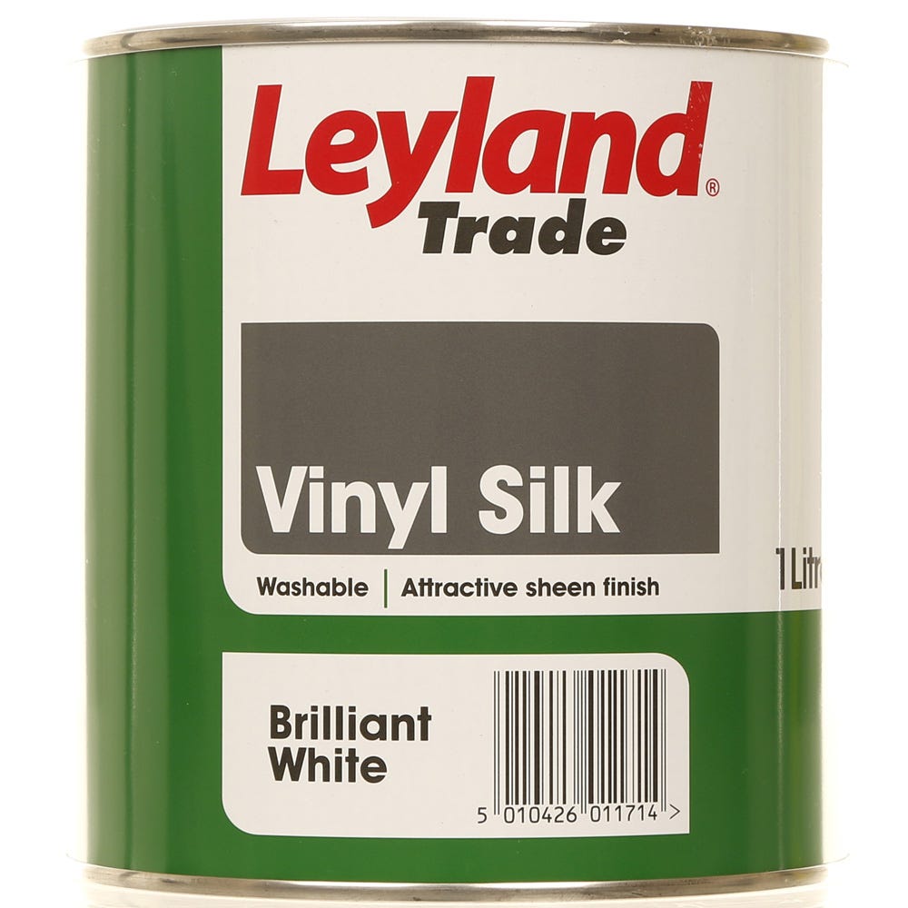 Image of Leyland Trade Vinyl Matt Paint Black 5ltr