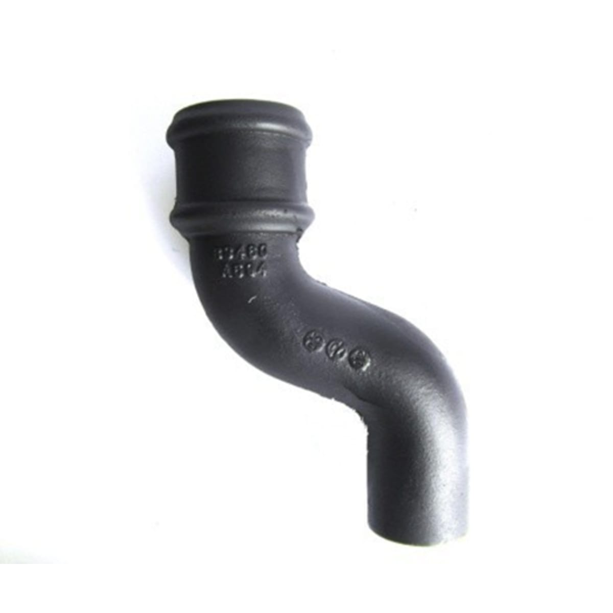 Product image for PAM Classical Rainwater Downpipe Offset 150 x 65mm Black