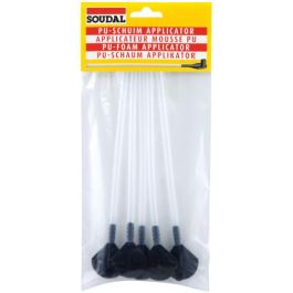 Product image for Soudal PU Foam Replacement Applicator Nozzle 5pk