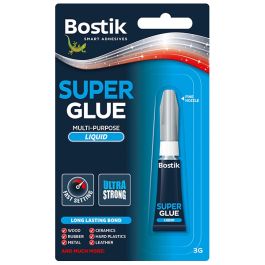 Product image for Bostik Super Glue Liquid 3g