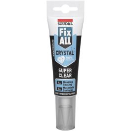 Product image for Soudal Fix All Sealant & Adhesive Crystal Clear 125ml