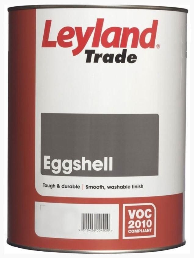 Image of Leyland Trade Eggshell Paint Magnolia 750ml