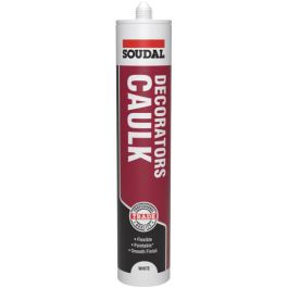 Image of Soudal Trade Decorators Caulk White 380ml