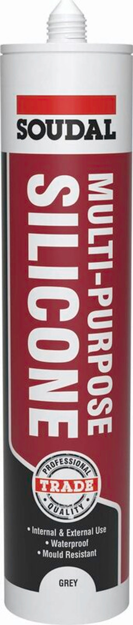 Product image for Soudal Trade Multi Purpose Silicone Grey 270ml