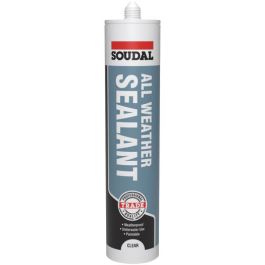 Product image for Soudal Trade All Weather Sealant Clear 290ml