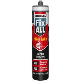 Image of Soudal Fix All High Tack Sealant & Adhesive Anthracite 290ml