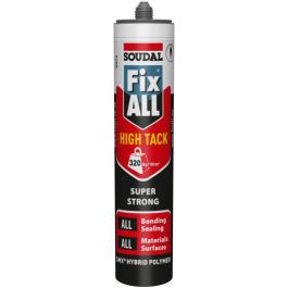 Product image for Soudal Fix All High Tack Sealant & Adhesive White 290ml