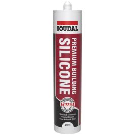 Product image for Soudal Trade Premium Building Silicon White 290ml