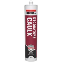 Product image for Soudal Trade Decorators Caulk White 290ml