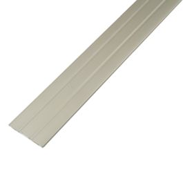 Product image for QA Self-Adhesive Coverstrip Silver 38x900mm