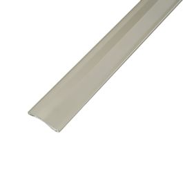 Product image for QA Self-Adhesive Adjustable Ramp Silver 2mm To 18mm 40x900mm