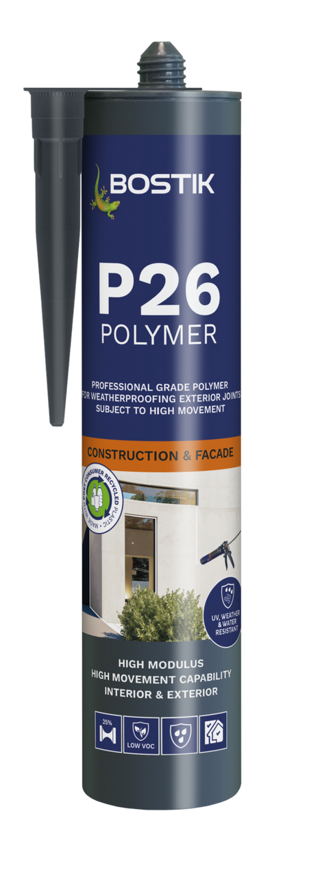 Product image for Bostik P26 Weatherproof Polymer Sealant Black 290ml