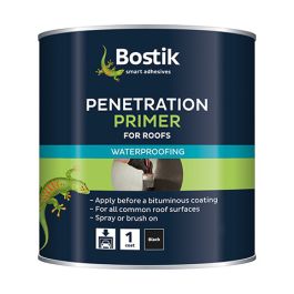 Product image for Bostik Penetration Primer For Roofs Black 5ltr