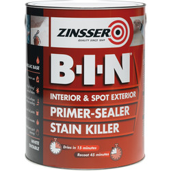 Image of Zinsser BIN Primer 2.5L White