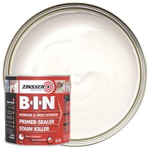 Product image for Zinsser BIN Primer 2.5L White