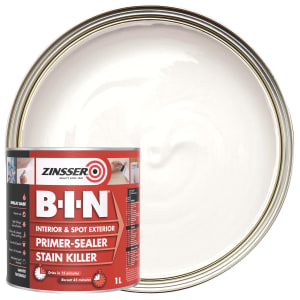 Product image for Zinsser BIN Primer 1L White