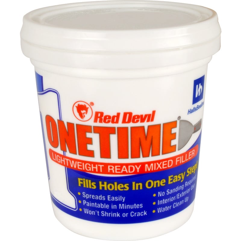 Product image for Red Devil One Time Lightweight Filler 1L