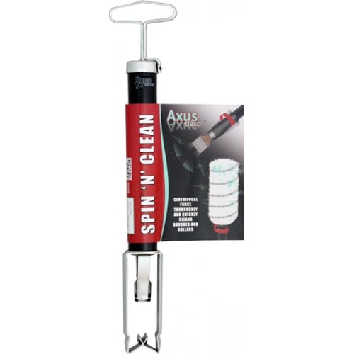 Product image for Axus Spin 'N' Clean Brush and Roller Cleaner