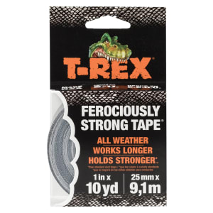 Product image for T-Rex Tape Grey 25MM X 9.1M