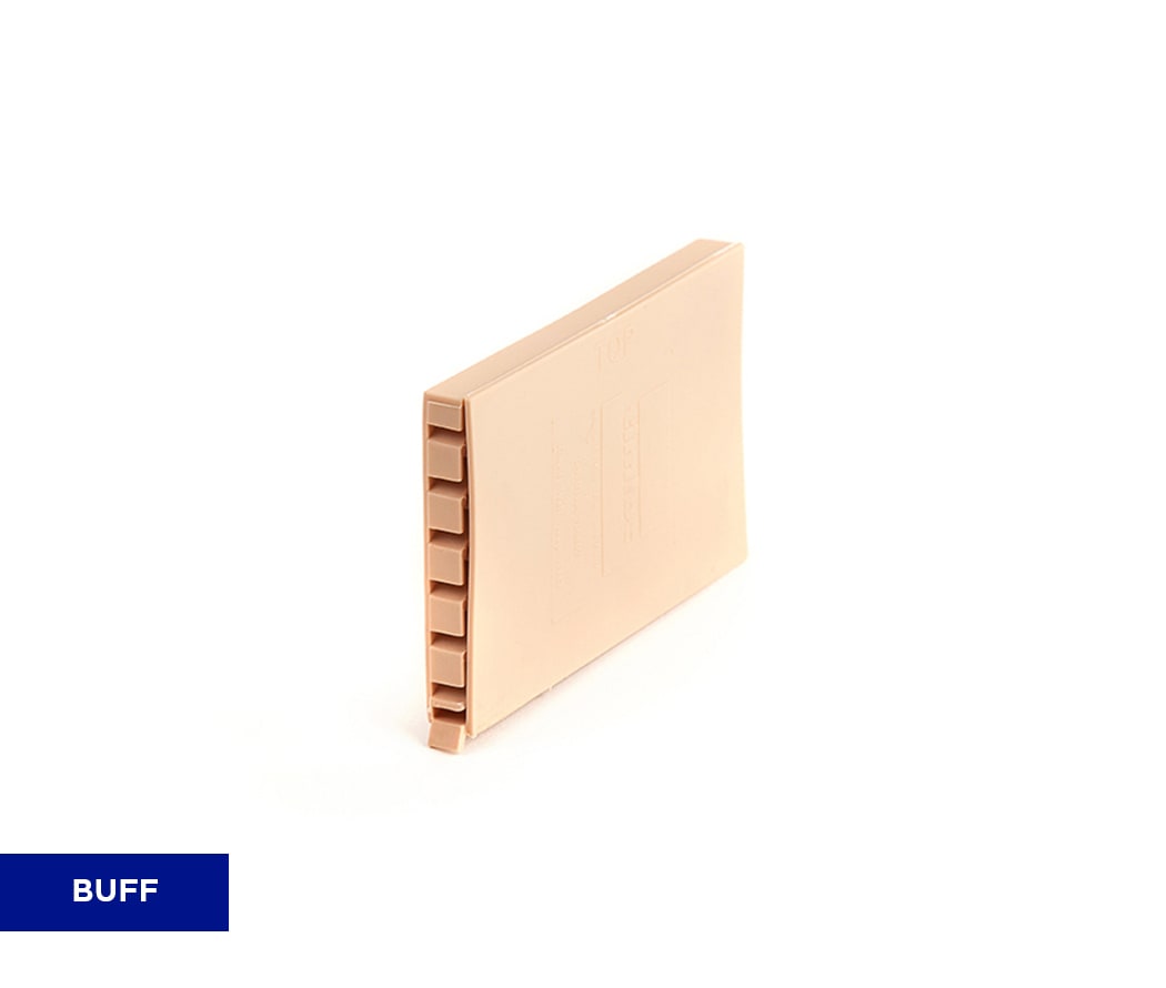 Product image for Timloc Cavity Wall Weep Vent 65 X 10 X 100mm Buff