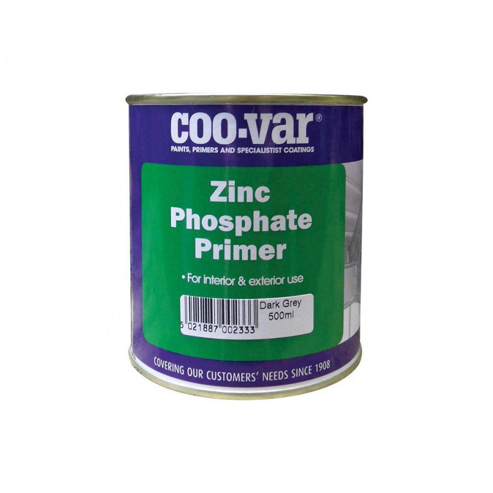 Product image for Coo-var® Zinc Phosphate Primer Grey 500ml