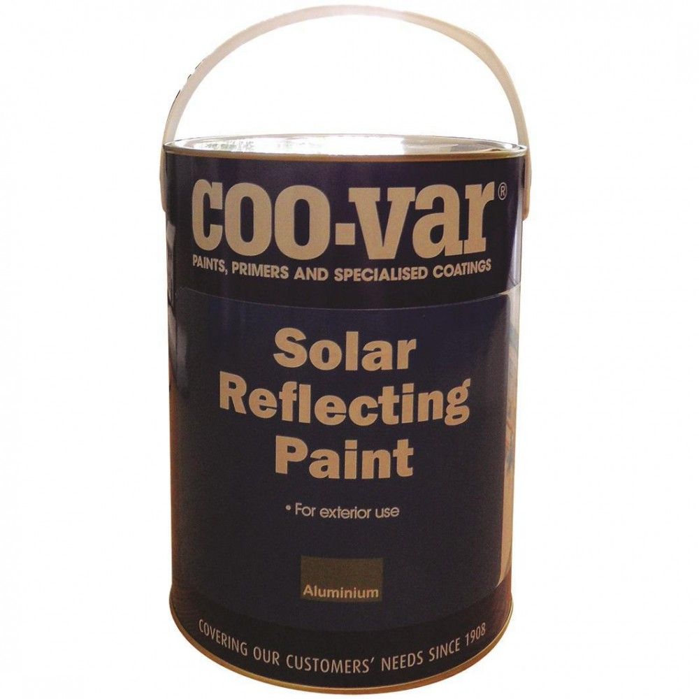 Product image for Coo-var® Solar Reflecting Paint Aluminium 5ltr